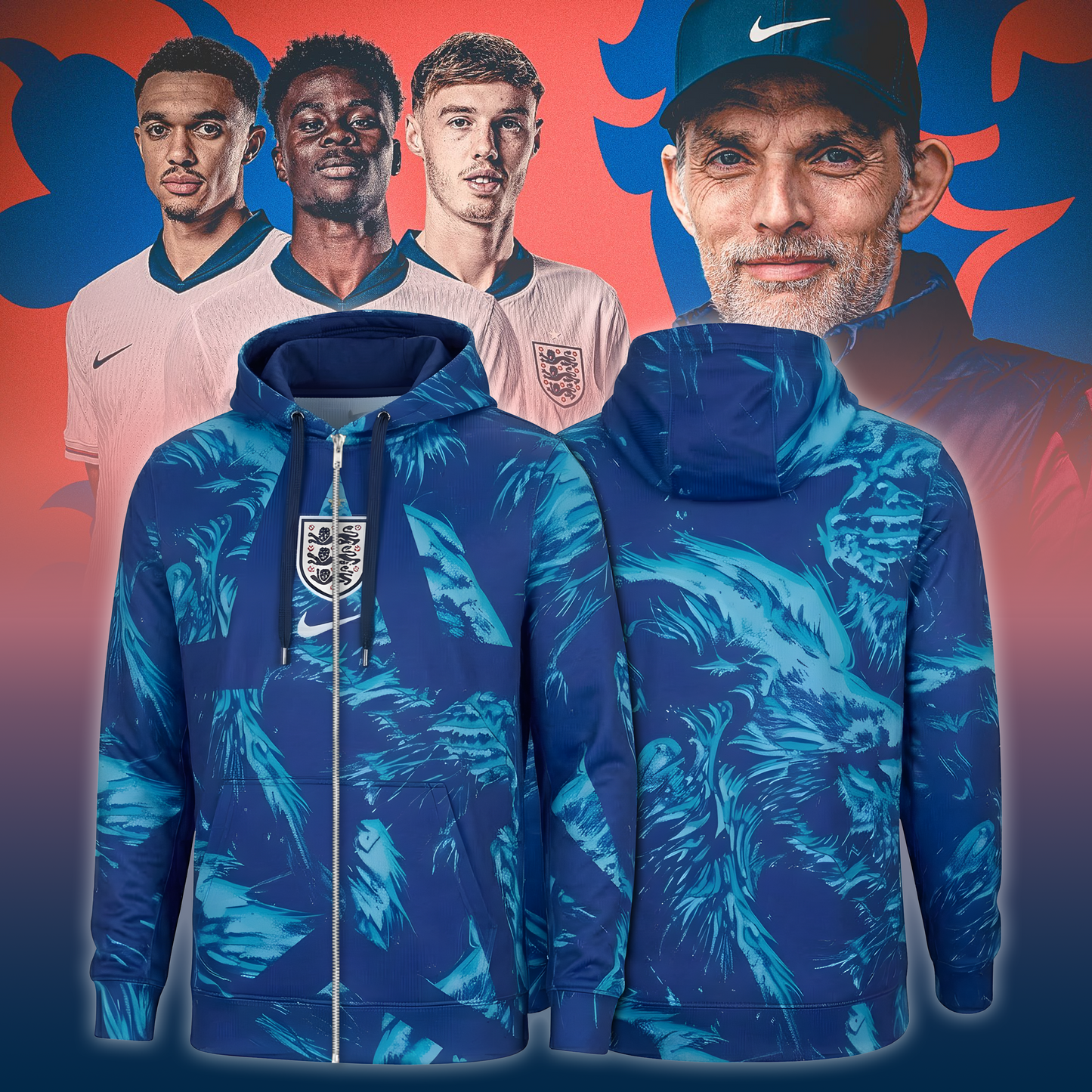 England 2026 Stadium Goalkeeper ZipHoodie